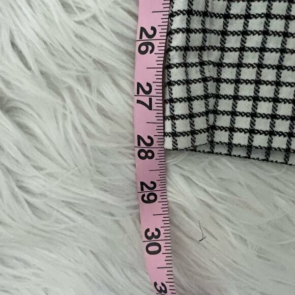 Rachel Zoe Black and White Check Pants Size 6 - Picture 8 of 8